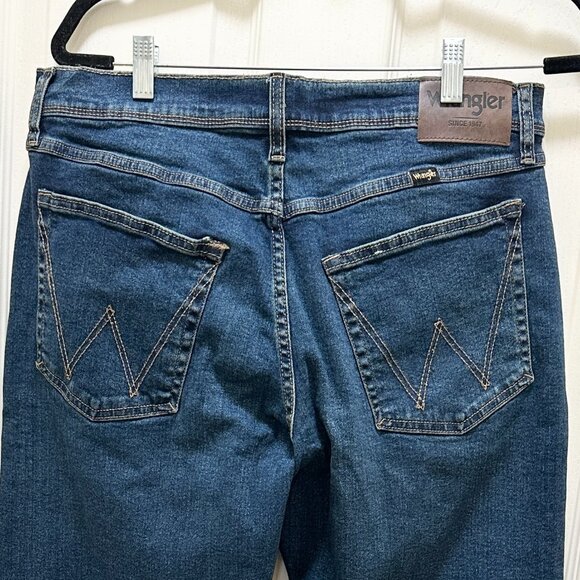 Wrangler Men's Jeans Size 32X30 Blue Free To Stretch Relax Fit Casual Denim NEW - Picture 10 of 13